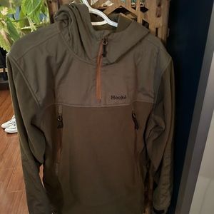 Hooke polare anorak hoodie large